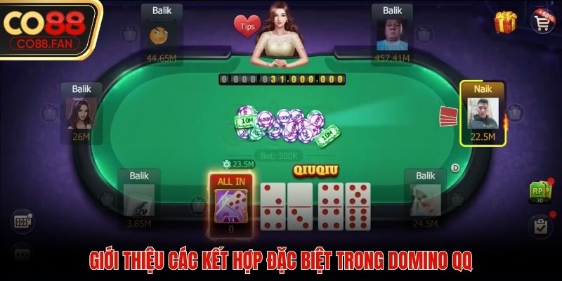 Giới thiệu các kết hợp đặc biệt trong Domino QQ