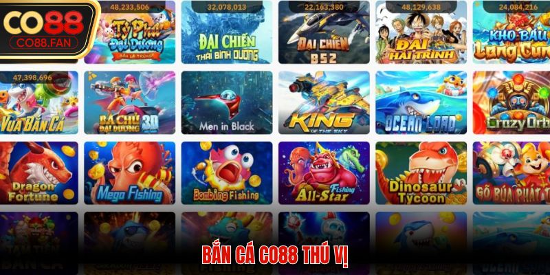 Giới thiệu CO88 về sản phẩm Bắn Cá hấp dẫn