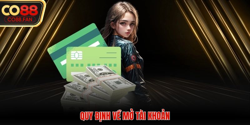 Tóm tắt các quy định về điều kiện mở tài khoản 